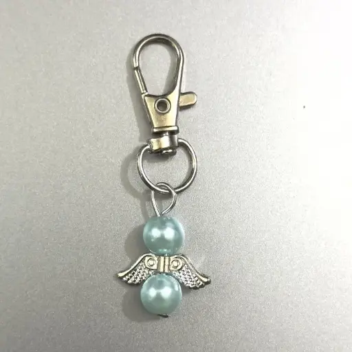 Angel Key Charm 8